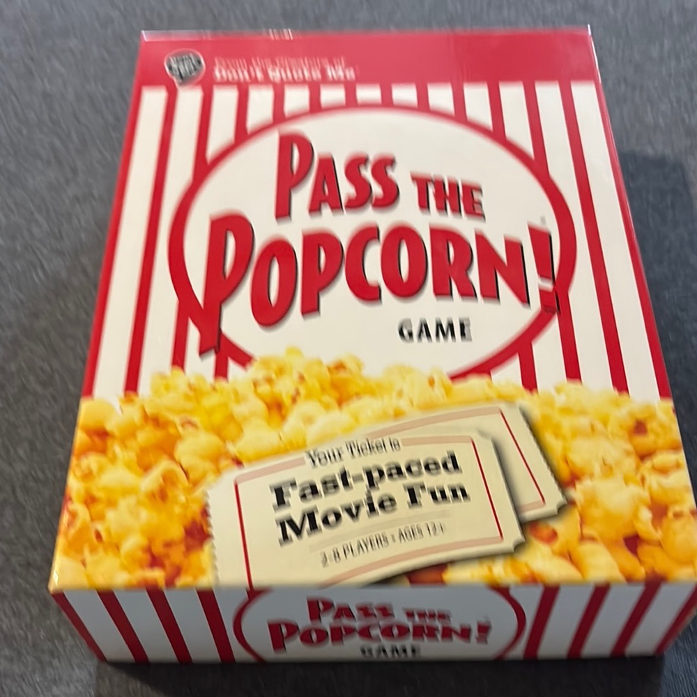 Red and White Movie-Themed Board Game